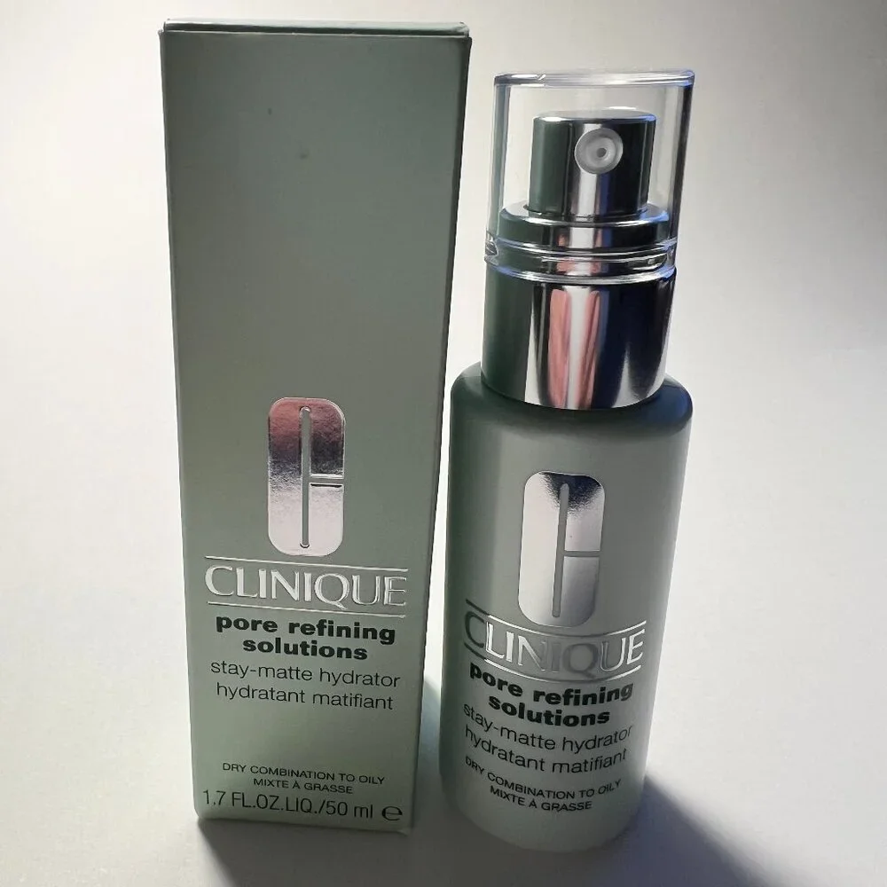 Clinique Pore Refining Solutions Stay Matte Hydrator 1.7 fl oz Full Regular Size